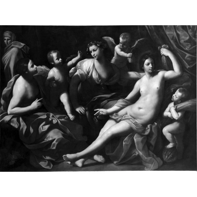 363-Guido Reni-David suona attorniato dalle quattro stagioni  - Museo di Capodimonte, Napoli 